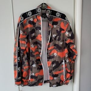 Like new GFC Windbreaker Jacket Large Camo Unisex